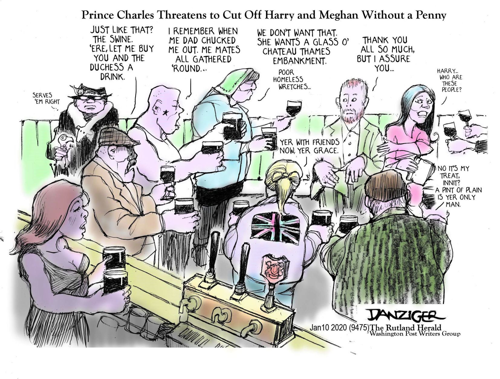 Jeff Danziger cartoon